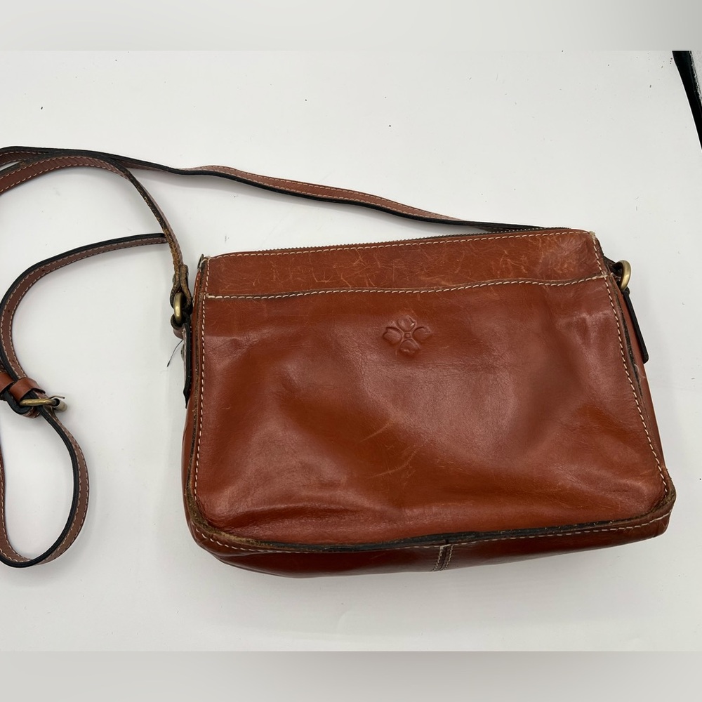 Patricia Nash Nazaire Top‎ Zip 100% Leather Purse